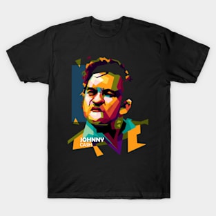 Johnny Cash In Trends Pop Art T-Shirt